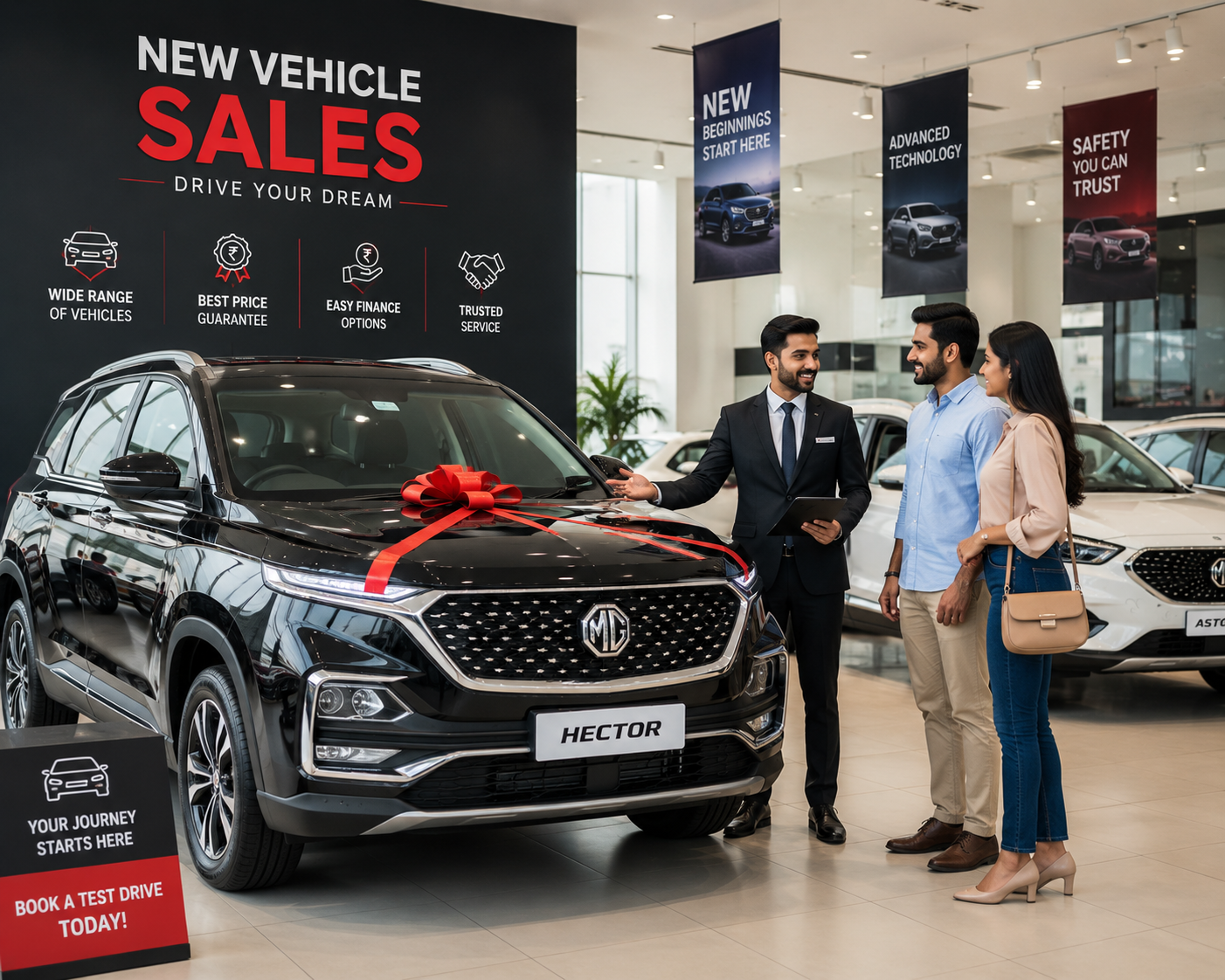 New vehicle sales